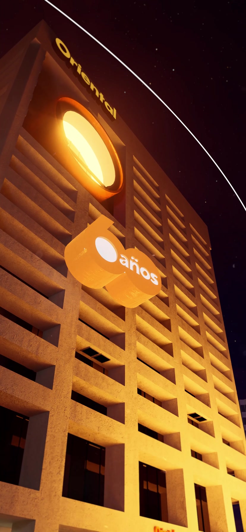 La animación recorre el edificio